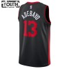 Barn Miami Heat Tröja Bam Adebayo Nike 2023-24 City Edition Svart Swingman